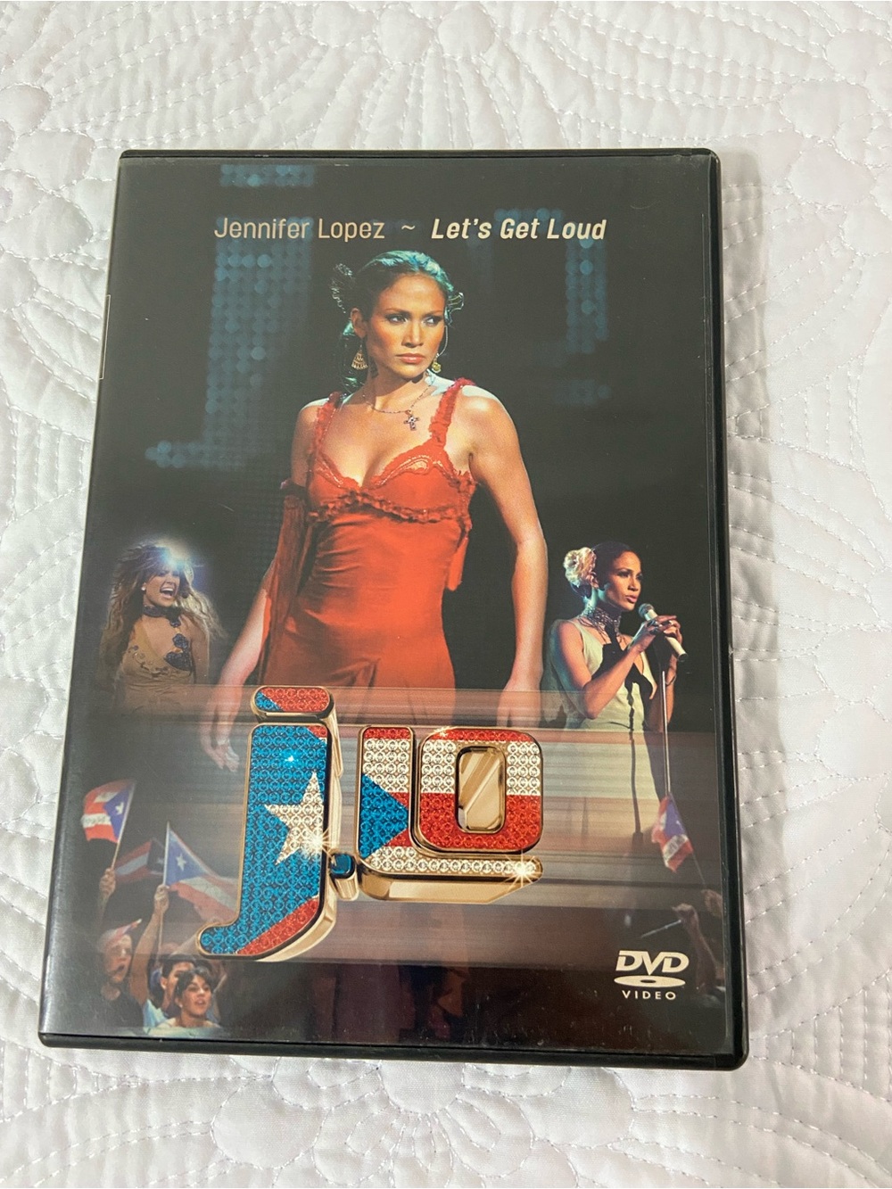 Jennifer Lopez "Let's Get Loud" Performance DVD - Black